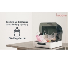 MÁY SẤY BÁT ĐĨA CÓ CHỨC NĂNG DIỆT KHUẨN BẰNG TÍA UVC - 35L - BEBORN - Z215BB