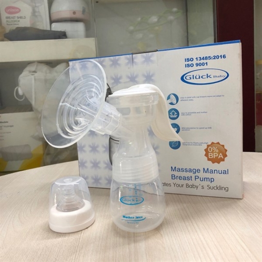 Máy hút sữa bằng tay Gluck (1 bình)