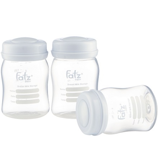 Bình trữ sữa 150ml (bộ 3 bình) Fatzbaby FB0120NX