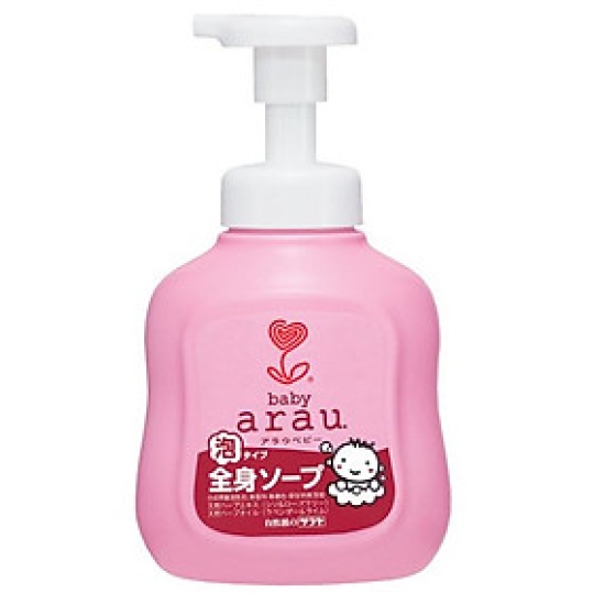 COMBO SỮA TẮM TRẺ EM ARAU BABY DẠNG BÌNH 450ML+TÚI 400ML