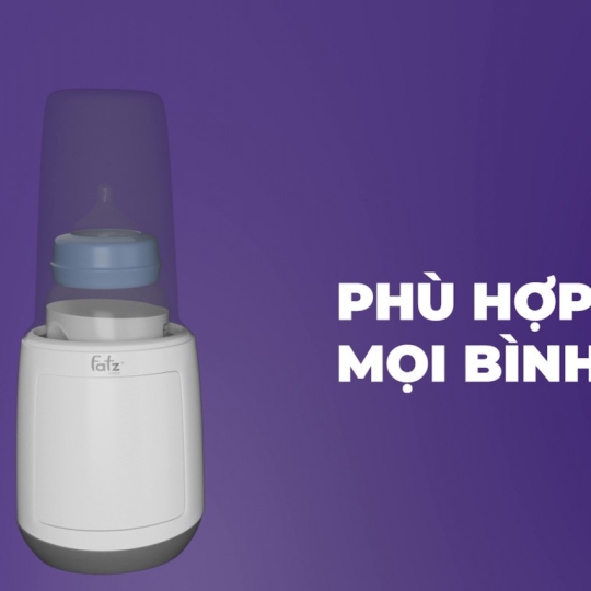 MÁY HÂM SỮA & TIỆT TRÙNG ĐIÊN TỬ - MONO 8 - FATZBABY FB3011TN