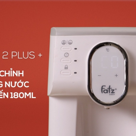 BÌNH ĐUN VÀ HÂM NƯỚC PHA SỮA THÔNG MINH FATZBABY - SMART 2 PLUS + - FB3818TN