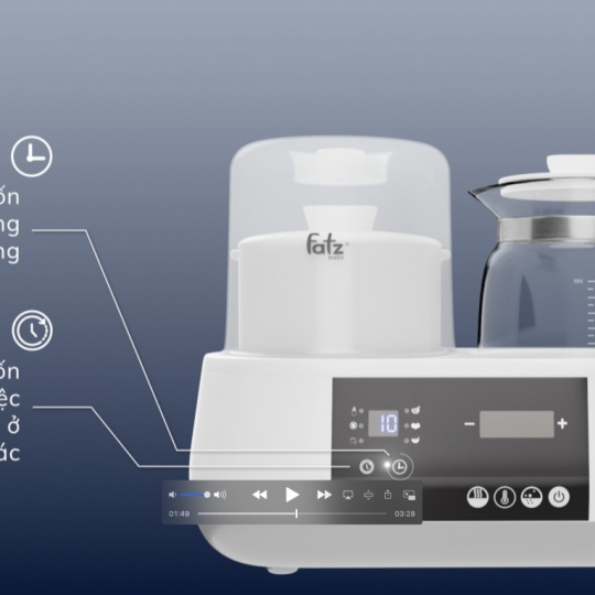 MÁY ĐA NĂNG ĐIỆN TỬ (ALL-IN-ONE) FATZBABY - MULTIMAX 1 - FB9002SJ