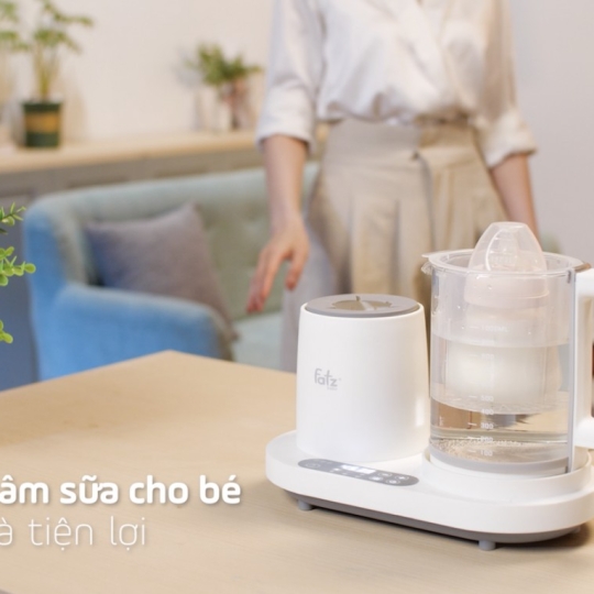MÁY ĐA NĂNG ĐIỆN TỬ (ALL IN ONE) FATZBABY CÓ CHỨC NĂNG LẮC SỮA - MULTIMAX 6 - FB9570SJ
