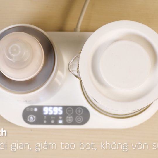 MÁY ĐA NĂNG ĐIỆN TỬ (ALL IN ONE) FATZBABY CÓ CHỨC NĂNG LẮC SỮA - MULTIMAX 6 - FB9570SJ