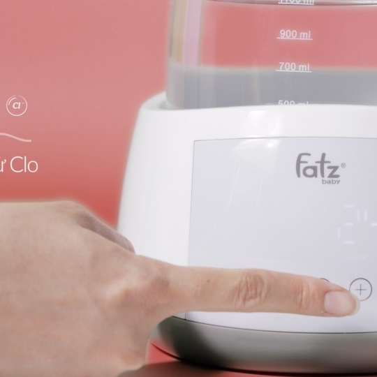 MÁY ĐUN VÀ HÂM NƯỚC PHA SỮA ĐIỆN TỬ - QUICK 7 - FATZBABY FB3521TK
