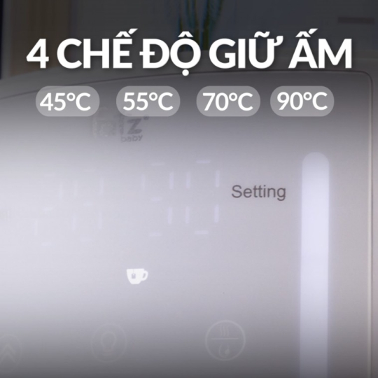 MÁY ĐUN VÀ HÂM NƯỚC PHA SỮA ĐIỆN TỬ - QUICK 6 - FB3582TK