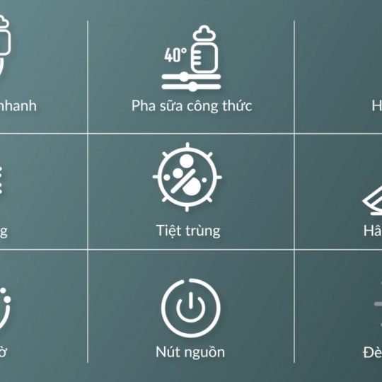 MÁY HÂM SỮA TIỆT TRÙNG ĐIỆN TỬ 2 BÌNH - DUO 6 - FATZBABY FB3090CY