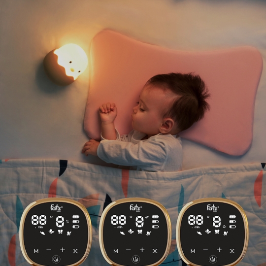 FB1182VN-H MÁY HÚT SỮA ĐIỆN ĐÔI RESONANCE 4 FATZBABY FB1182VNG - TRÁNG GƯƠNG