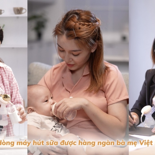 MÁY HÚT SỮA ĐIỆN ĐÔI RESONANCE 4 FATZBABY FB1182VNH - MÀN HÌNH MÀU HỒNG