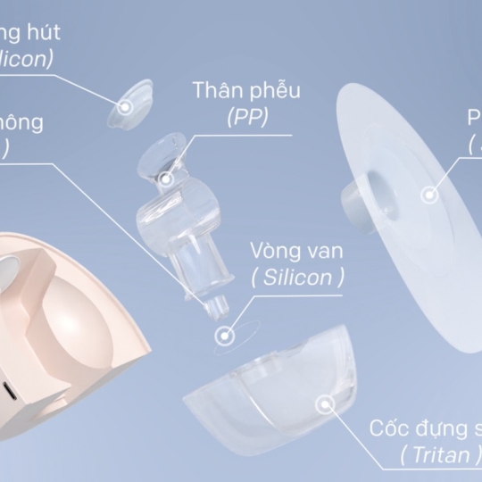 MÁY HÚT SỮA ĐIỆN RẢNH TAY VÀ KHÔNG DÂY FREEMAX 4 FATZBABY FB1276RH (1 CHIẾC)