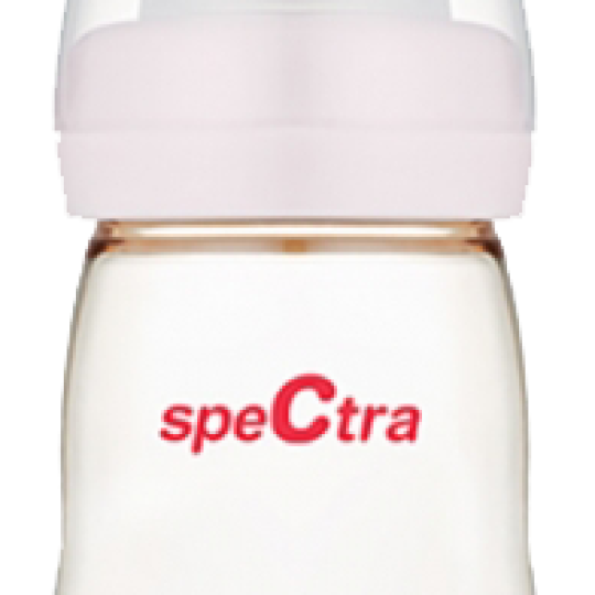 BÌNH SỮA PPSU CỔ RỘNG SPECTRA 160ML (CÓ NÚM TI SIZE S)