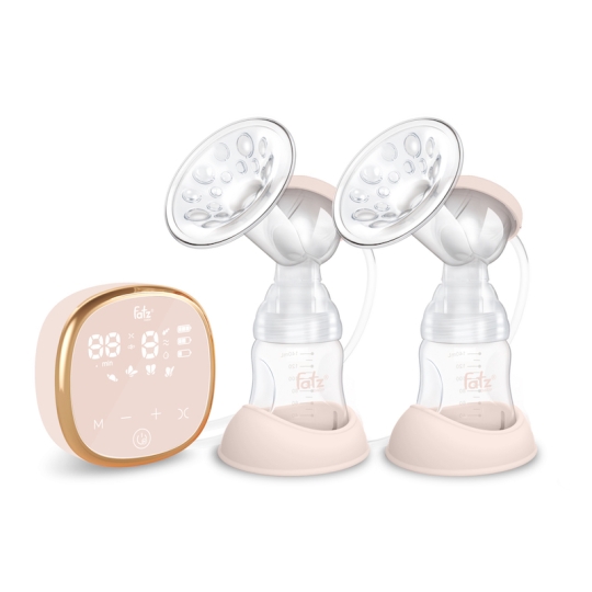 MÁY HÚT SỮA ĐIỆN ĐÔI RESONANCE 4 FATZBABY FB1182VNH - MÀN HÌNH MÀU HỒNG