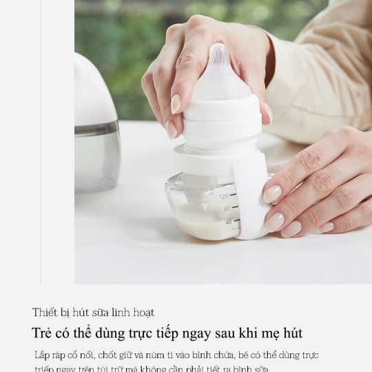 MÁY HÚT SỮA KHÔNG DÂY SPECTRA WEARABLE