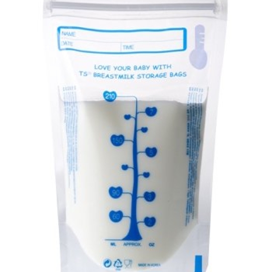 Hộp túi đựng sữa mẹ (trữ sữa mẹ) Unimom Compact không có BPA 210ml (30 túi/hộp)