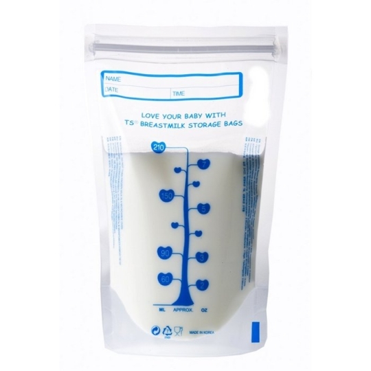 Túi đựng sữa mẹ (trữ sữa mẹ) Unimom tiêu chuẩn Standard không có BPA 210ml -UM870268