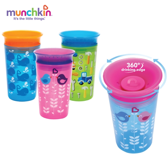 Cốc tập uống Munchkin deco 360 độ MK15862